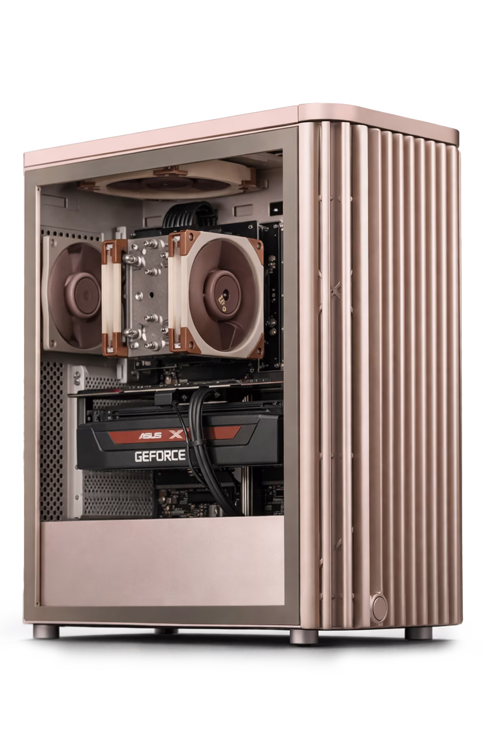 Wood Edition Workstation, AMD Ryzen 9 9950X3D, ASUS RTX 5080 Noctua OC, Gigabyte X870E Aero Wood, 64GB DDR5, 2TB Gen5 SSD – Buy Online