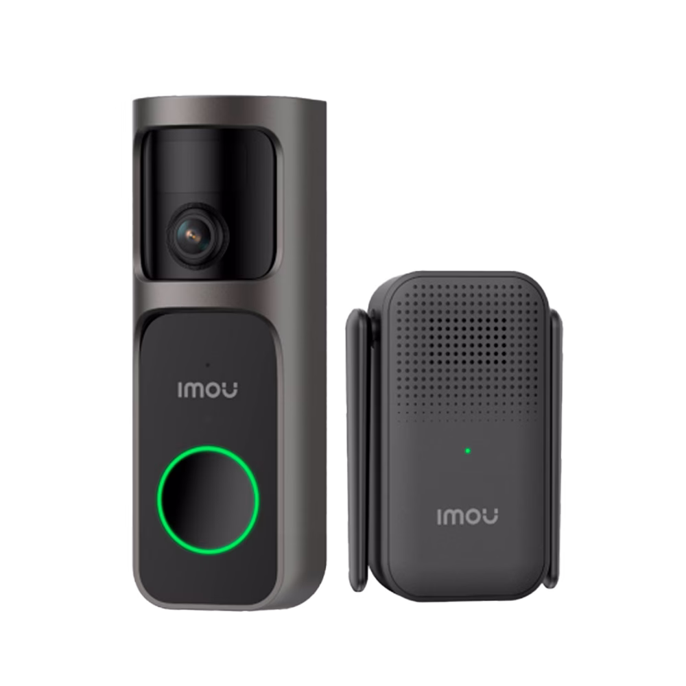 IMOU DB-3EP-4M0W/DS3 Doorbell 3 Kit, 4MP QHD Video Doorbell, True 360° Panoramic View, AI Human & Package Detection, Includes Chime – Buy Online
