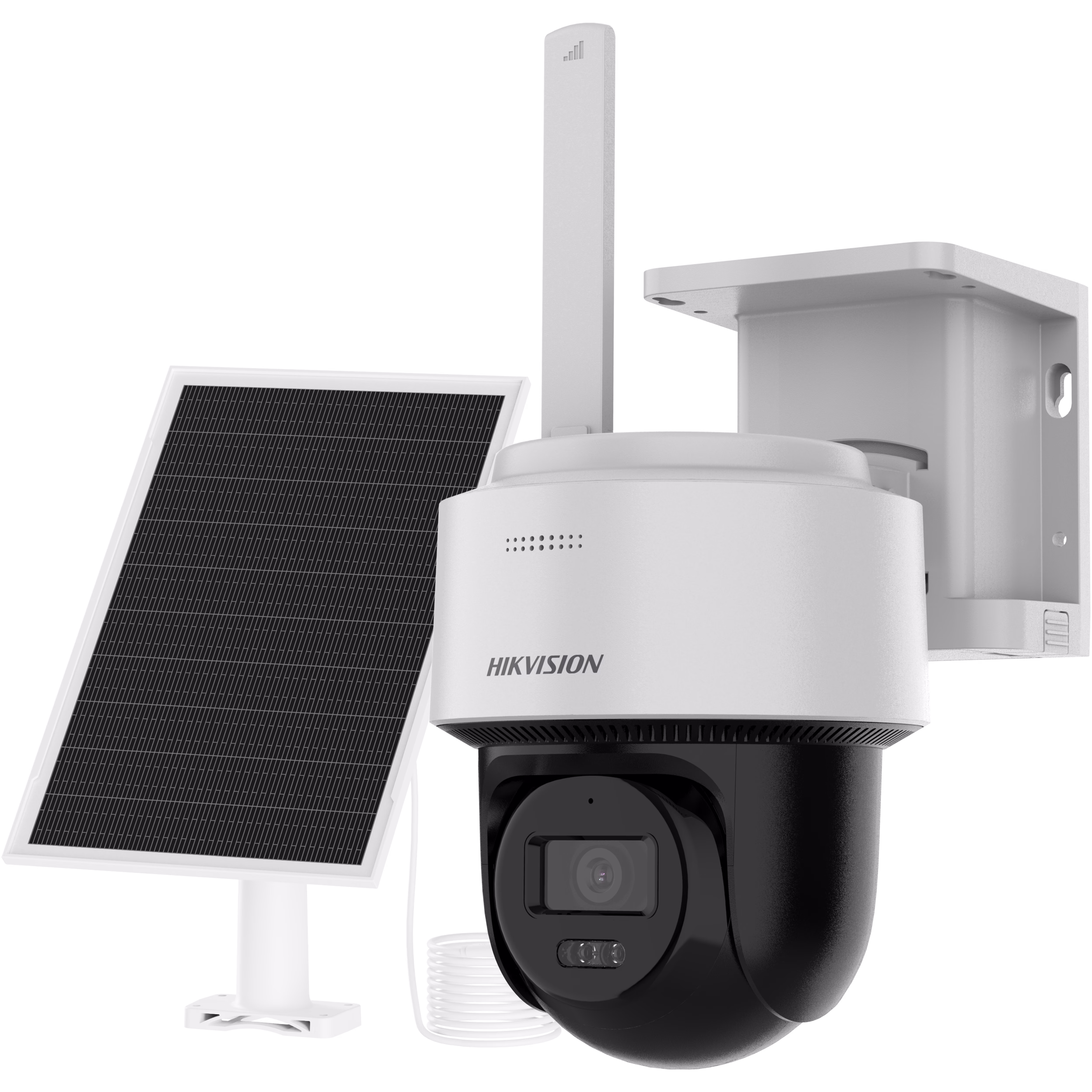 Hikvison DS-2CFSP4/4G 4MP 24/7 Solar 4G PT Camera, Smart Hybrid Light: 30 m white light and IR, Built-in microphone and speaker, support two-way audio-hikvision 4gb solar camera   (no network port ) – Buy Online