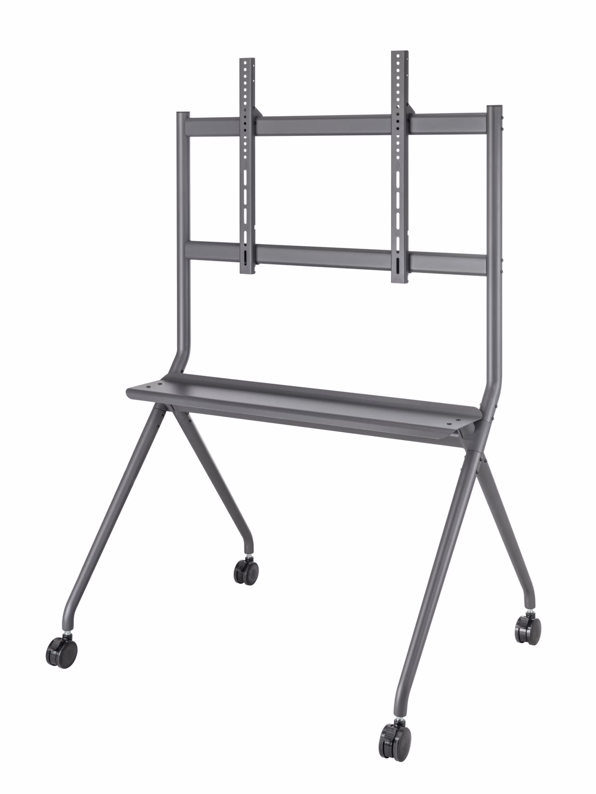 EQ TM 50-86 Mobile Floor Stand for Interactive Displays, 50" - 86", 120kg Capacity, Height Adjustable, Gunmetal Grey – Buy Online