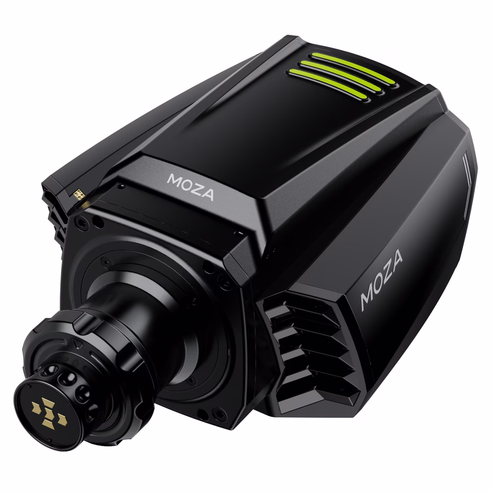 MOZA R16 V2 Direct Drive Wheel Base, 16Nm Peak Torque, 21-Bit Magnetic Encoder, PC Sim Racing, Aviation Grade Aluminum, Black, Professional DD Base | RS084 – Buy Online