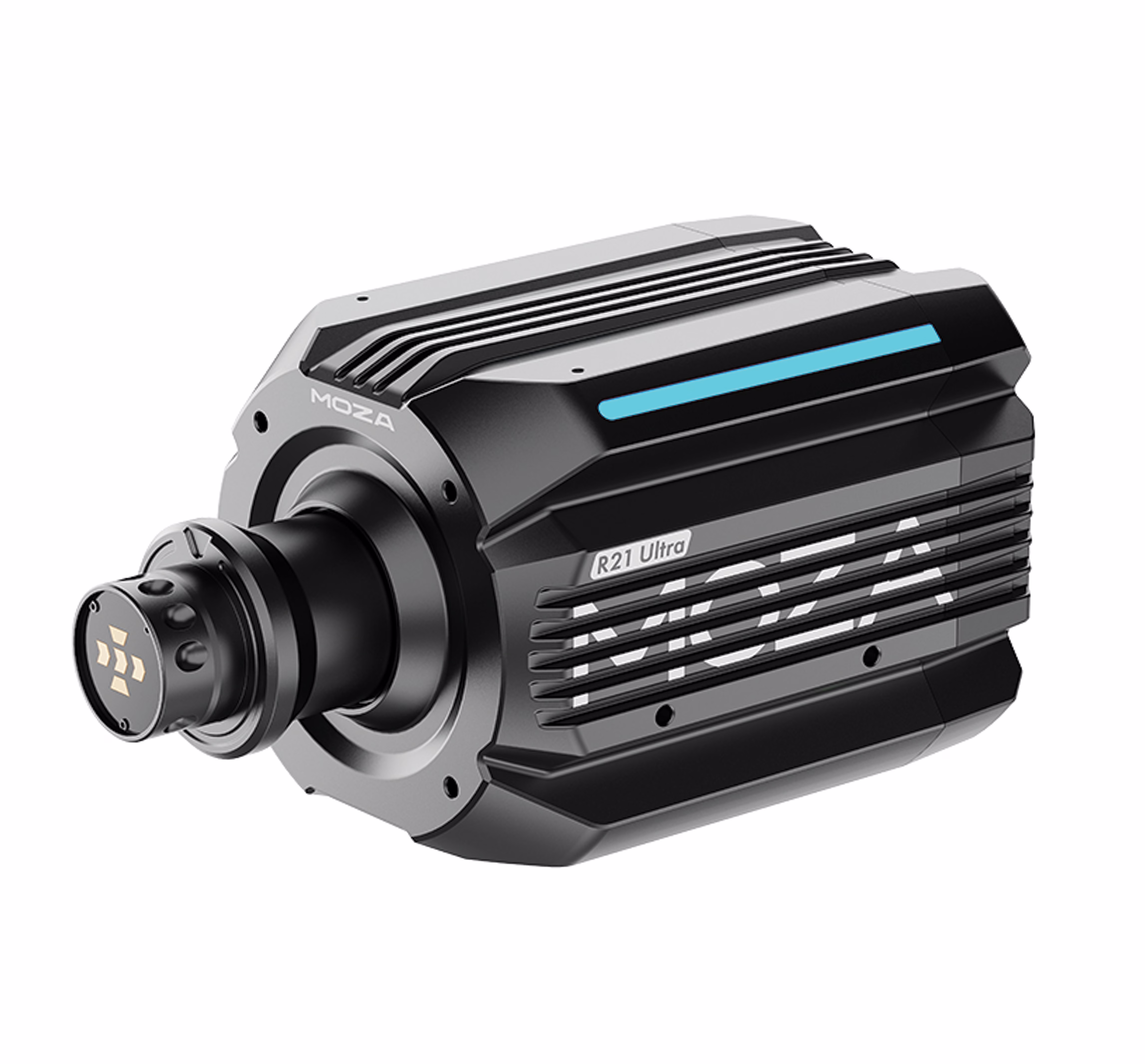 MOZA R21 Ultra Direct Drive Wheel Base, 21 N·m Sustained Torque, 21-bit Magnetic Encoder, PC Professional Sim Racing Base, Dual RGB Light Strips | RS090 – Buy Online