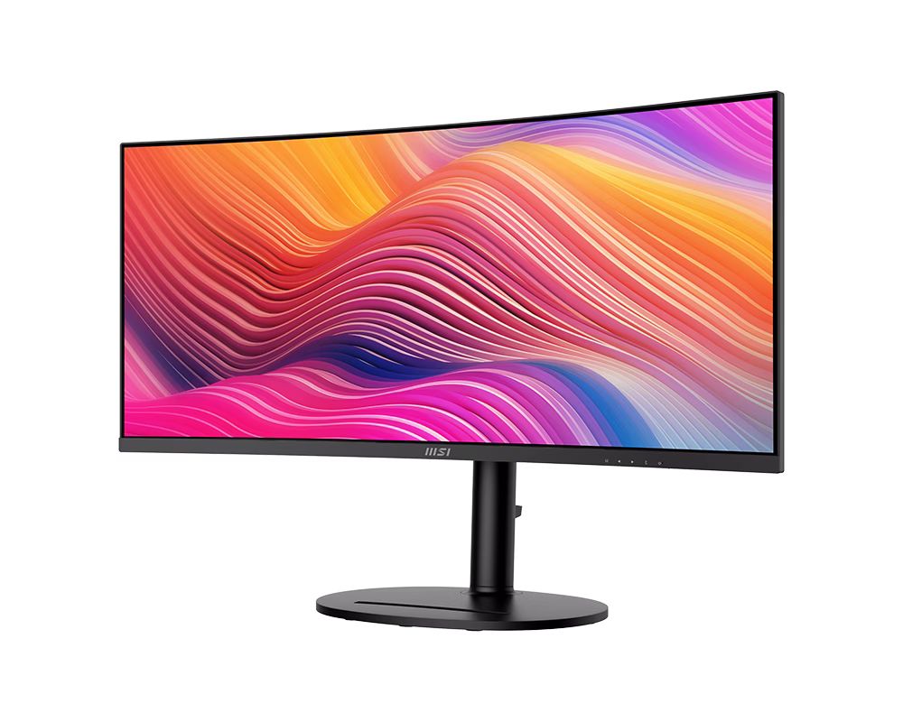 MSI Modern MD342CQP 34" Ultrawide Curved Monitor, 120Hz, 1ms, UWQHD (3440 x 1440), USB-C 98W PD | 9S6-3PC59H-010 thumbnail 2