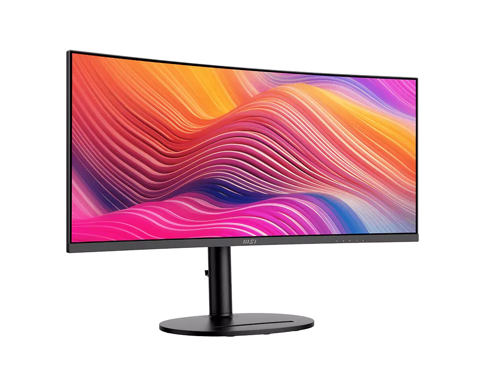 MSI Modern MD342CQP 34" Ultrawide Curved Monitor, 120Hz, 1ms, UWQHD (3440 x 1440), USB-C 98W PD | 9S6-3PC59H-010 thumbnail 6