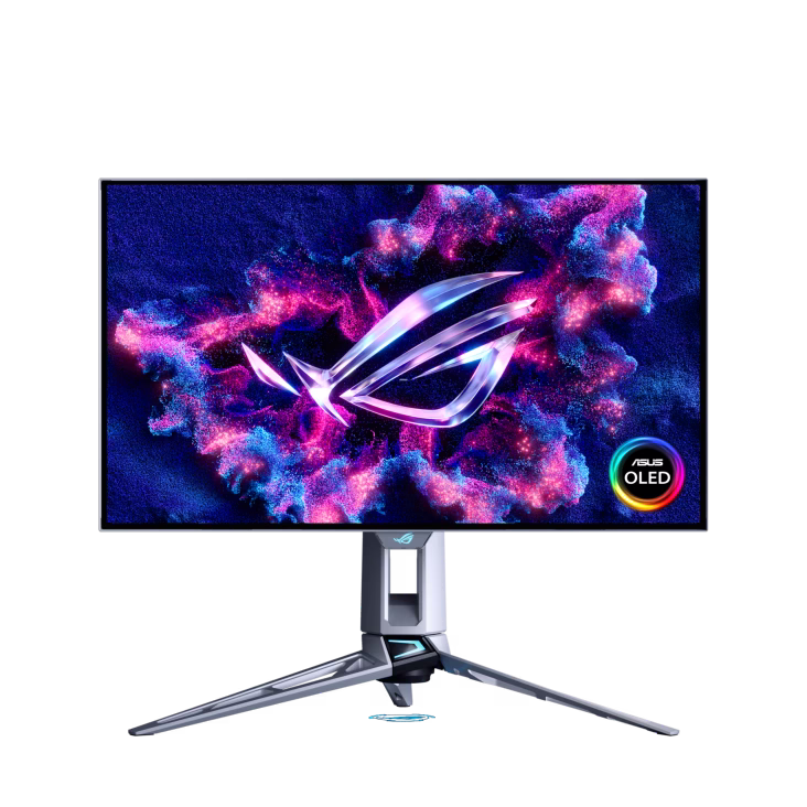 ASUS ROG Swift OLED PG27AQWP-W 27-Inch Gaming Monitor, 1440p Tandem OLED, 2560x1440 (UHD), Dual-Mode 540Hz/720Hz, 0.02ms, DisplayPort 2.1, Glossy White | 90LM0CF2-B01971 – Buy Online