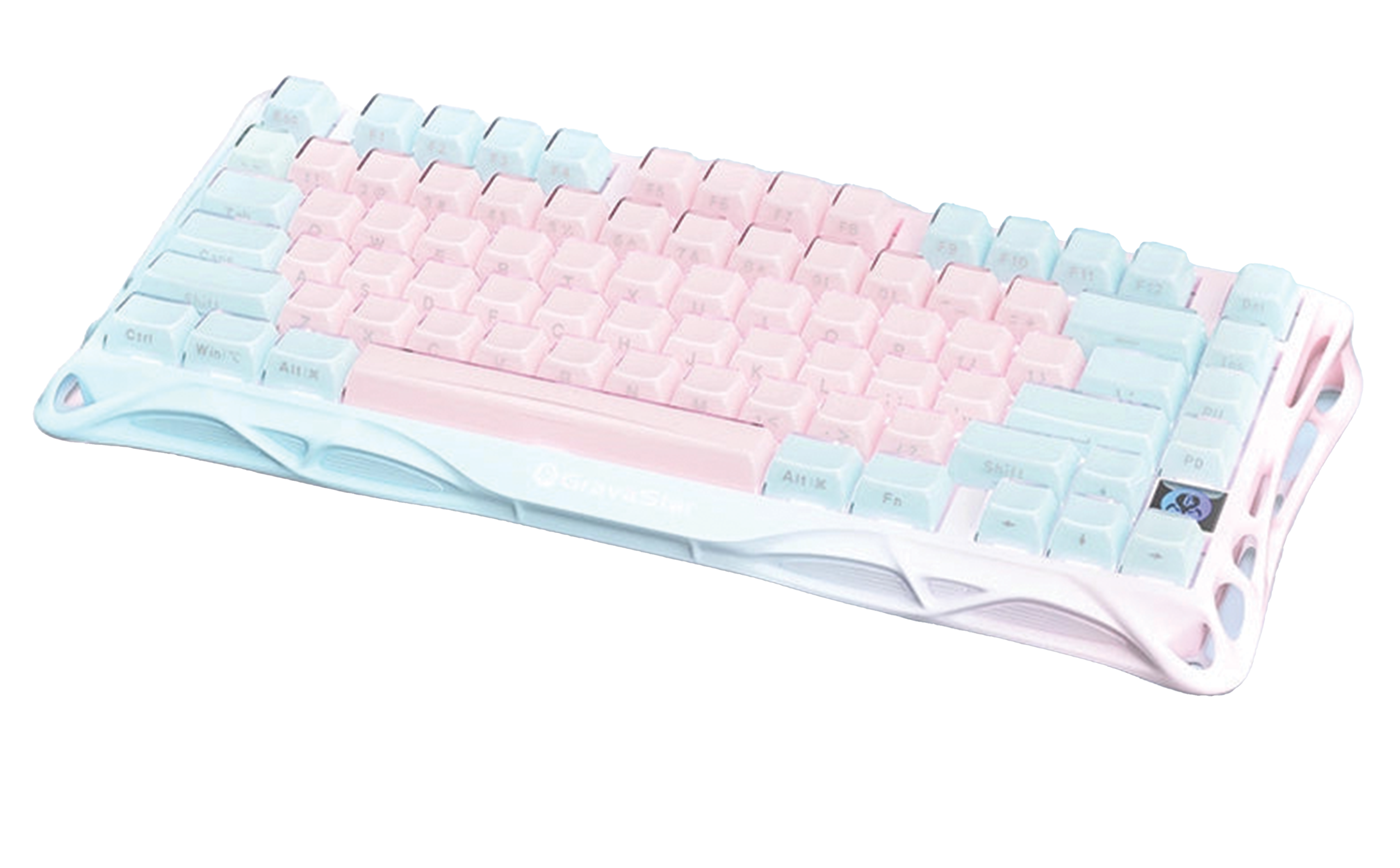 GravaStar K1 Lite 75% Wireless Mechanical Gaming Keyboard, Lumen Rose, Tri-Mode Connectivity, Hot-Swappable, RGB, Lumen Rose | K1 Lite – Buy Online