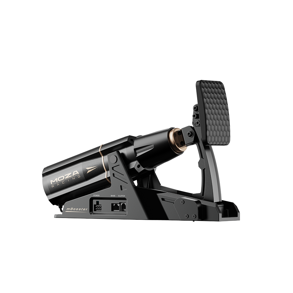 MOZA Racing Ultra Sim Bundle, Lamborghini Essenza SCV12 Wheel, R25 Direct Drive Base (25Nm) & mBooster Active Pedals thumbnail 4