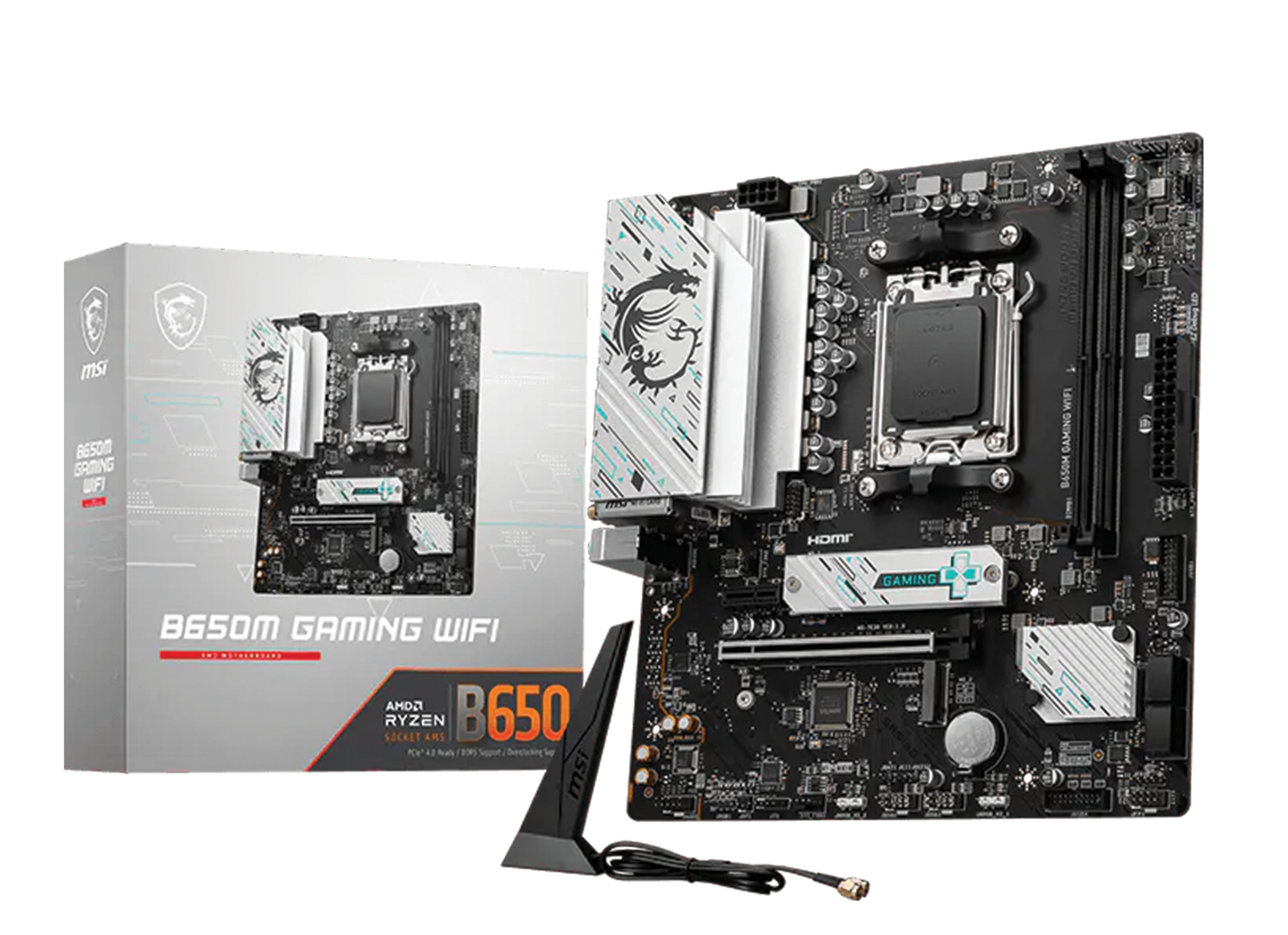 MSI B650M GAMING WIFI Motherboard, AMD Ryzen AM5 Socket, DDR5, PCIe 4.0, mATX | 911-7E30-009 – Buy Online